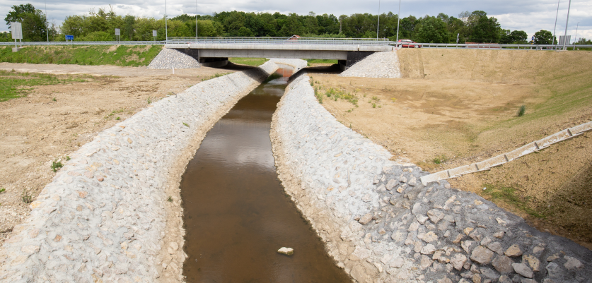 Concrete Drainage Channel